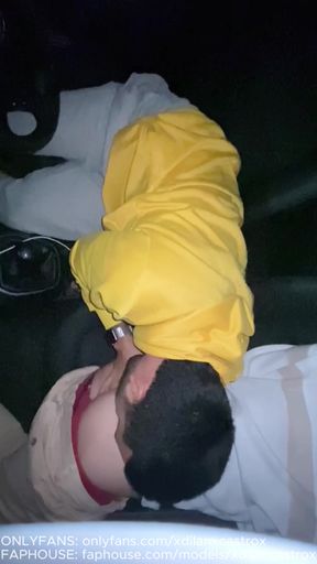 CRUISING GAY BITCH SUCKS IT AND LETS ME CUM IN HER MOUTH IN EXCHANGE FOR TAKING IT HOME