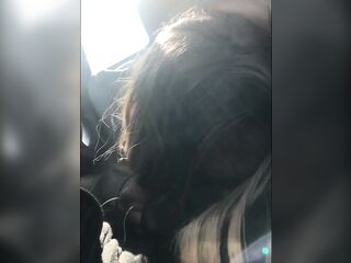 This Cheating Blond Said Me Her Boyfriend At No Time Ruins Her Makeup and Face Like This