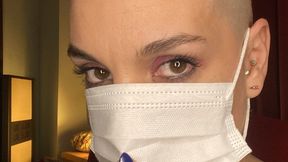 jerk and cum on my mask
