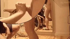 injured cyclist step dad, caring horny son - part 2