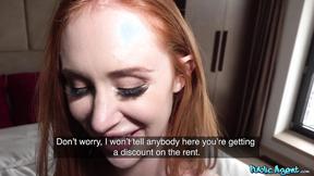 ”Redhead Fuckdoll Lenina Crowne Fucks For Lower Price”