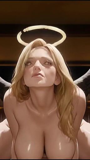 Blonde Angel with Big Tits Fucked ~ Ai-generated