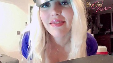 HOT COSPLAY POLICE OFICCER ARRESTS YOU! - BLONDIE FESSER