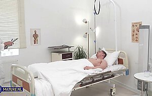Maturenl, moon flower big breasted milf nurse taking temperature