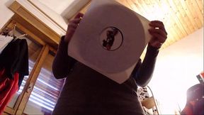 I boot valuable vinyl records while laughing