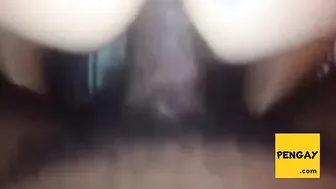 Black Stud Barebacks White Guy in Motel Room