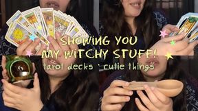 Showing You My Witchy Stuff