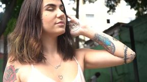 little bitch has sex in exchange for gym supplement