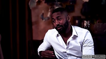 Asian brunette is cheating on her partner with a black guy, because it feels so fucking good