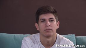 Hung Latino twink Bautista Nores barebacks chubby daddy Ferdinand