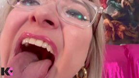 pov caged & vored: hungry goddess loves playing with screaming food