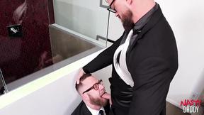 ”NASTYDADDY Horny Alpha Wolfe Breeds His Eager Worker Joel Someone”