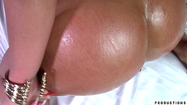 Brandi Bae Oil Up That Ass and Fuck