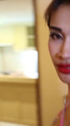 Ladyboystar - Slowly Exploring the Body of a Hot Thai Ladyboy