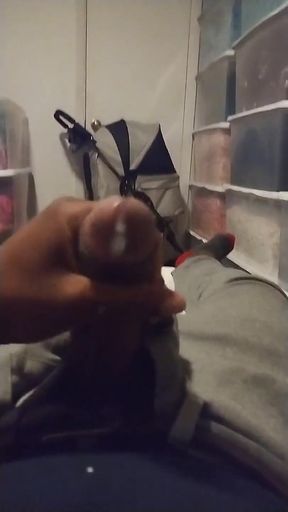 Hard Cock with Cum Spitting Out