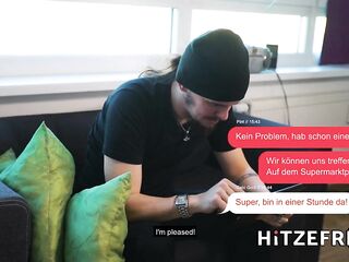 HITZEFREI Wild first Date with Hot Golden-Haired Gabi Gold