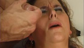 Mature Blonde MILF Fisted Deep by Horny Studs in Wild Threesome