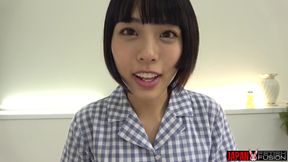 Yua Nanami's Mouth Is Wet and Wide, Her Tongue Dripping - She Strokes the Drenched Dildo and Begs for Your Creamy Finish.