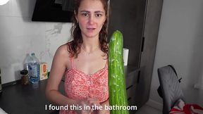 Kink teen brunette wants anal fuck with her step-dad so bad