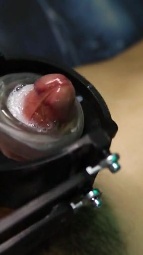 Very Hard BDSM Robot Handjob For Big Cocks And Juicy Cumshot   Clip 3