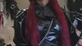 Kate smoking before going out