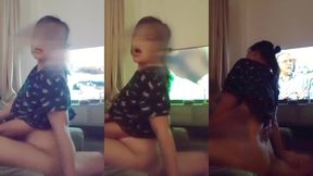 filipina reached orgasm twice on top role playing