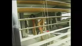 Vintage cutie's twat gets fucked by a massive manhood while friend strokes her big vintage pussy