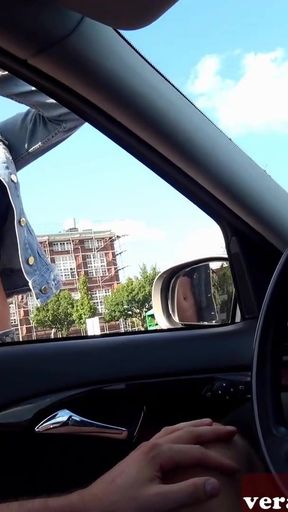 Must-see moment from "Real Public Blowjob Date with german skinny blonde Street Slut"