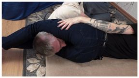 I wanna see your pathetic face between my strong legs, vf3168h 720p
