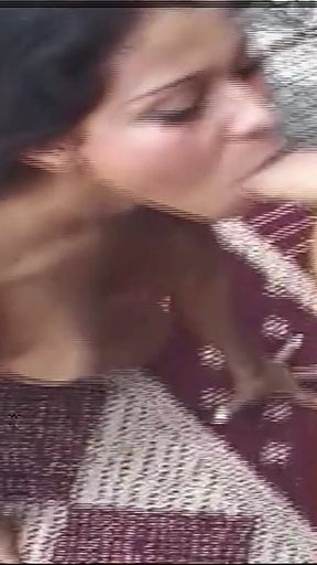 Latina Skinny Shemale Fucked by Poolboy Outdoors on Vacation