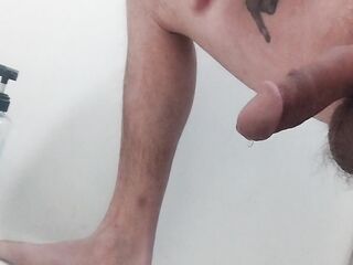 Long Leg Shivering Moaning Piss