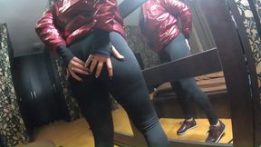 double pleasure with milfycalla – episode 32 of 47 – leather, anal, blowjob & messy finish