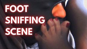 MILF FOOT SMELLING SCENE - DAY 3