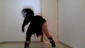 My freak way being a scare sensual gothic girl