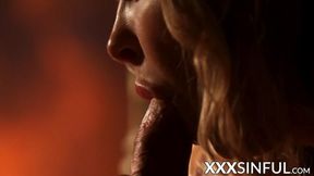 Nice Pair Engages In Sinful Acts For Intense Passionate Orgasms
