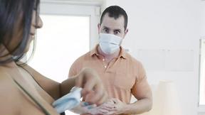 ”Big Boobed Latin Rose Monroe seduces her client”