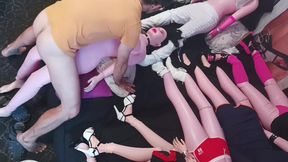 Real Doll Orgy: I Fuck My Beauties and Cum on Misha's Face