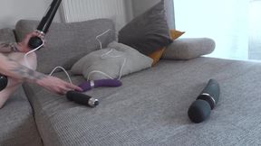 Tied up Babe Getsting *** to Cum by Her Tattooed Friend