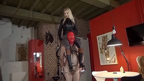Obedience lesson for a human pony - 1 - MP4 (HD)
