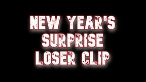 New Year's Surprise Loser Clip