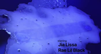 Jia Lissa and Rae Lil Black Unleash a Hentai Monster's Desires