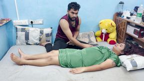 Mallu Girl Body Massage and Hard Fuck in Bedroom While Massaging Seduce Malayali Girl and Fuck