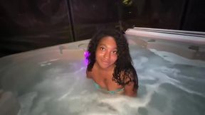 Cheerleader Ask by Stepdad Why She Ass Fucking Everyone at College Anal Hot Tub