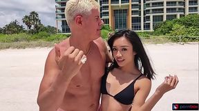 All mighty ring seduces mature blonde Gigi Dior &amp_ petite asian Jade Kimiko