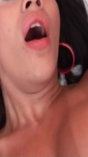Big Tit Tranny on Vacation Gets Anal Fucked by Her Lover