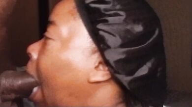 Fierce blowjob fuels savage delight