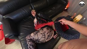malika sultana pretresse masquee : experience bdsm intense et elegante avec une beaute trans arabe mature partie 2.2