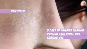 Armpits shaving compilation pt 2