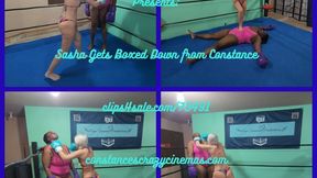 Sasha Gets Boxed Down from Constance