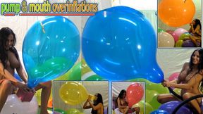 pump and mouth oveinflations